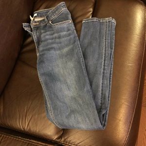 Straight leg jeans